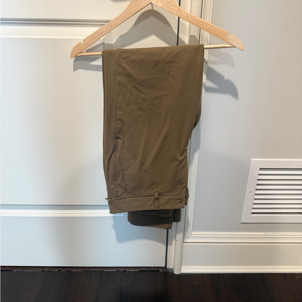 Men's Olive Brown ABC Classic-Fit 5 Pocket Pant 32L - Picture 2 of 4